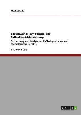 Martin Sierks - Sprachwandel, Häftad