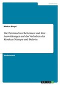 Petrinischen Reformen und ihre Auswirkungen auf das Verhalten der Kosaken Mazepa und Bulavin