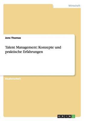 Jens Thomas - Talent Management, Häftad