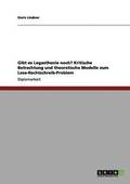 Gibt es Legasthenie noch? Kritische Betrachtung und theoretische Modelle zum Lese-Rechtschreib-Problem