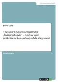 Theodor W. Adornos Begriff der "Kulturindustrie" - Analyse und zeitkritische Anwendung auf die Gegenwart