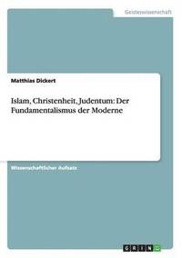 Islam, Christenheit, Judentum