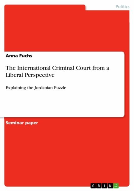 Anna Fuchs - International Criminal Court from a Liberal Perspective, E-bok