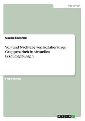 Claudia Steinfeld - Vor- und Nachteile von kollaborativer Gruppenarbeit in virtuellen Lernumgebungen, Häftad