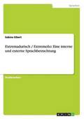 Extremadurisch / Extreme�o