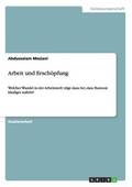 Arbeit und Ersch�pfung
