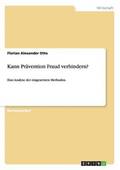 Kann Prvention Fraud verhindern?