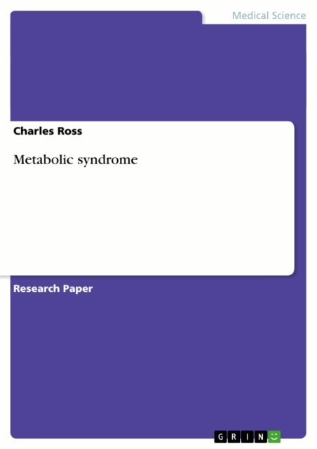 Charles Ross - Metabolic syndrome, E-bok