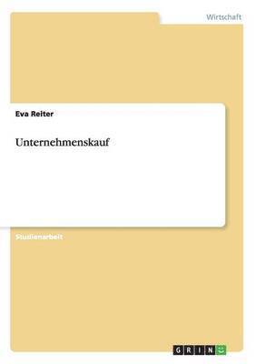 Eva Reiter - Unternehmenskauf, Häftad