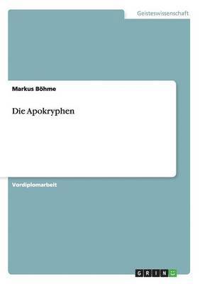 Markus Böhme - Apokryphen, Häftad