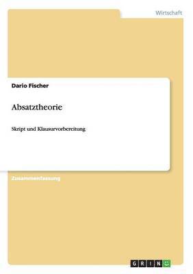 Dario Fischer - Absatztheorie, Häftad