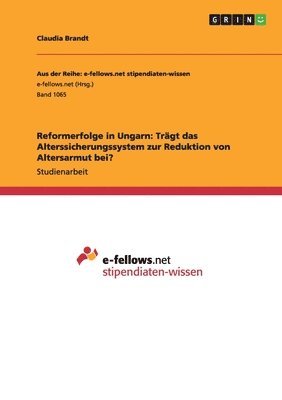 Claudia Brandt - Reformerfolge in Ungarn, Häftad