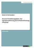 Prozent-Verst�rkungspl�ne. Zur Operationalisierung der Verhaltensformung (Shaping)