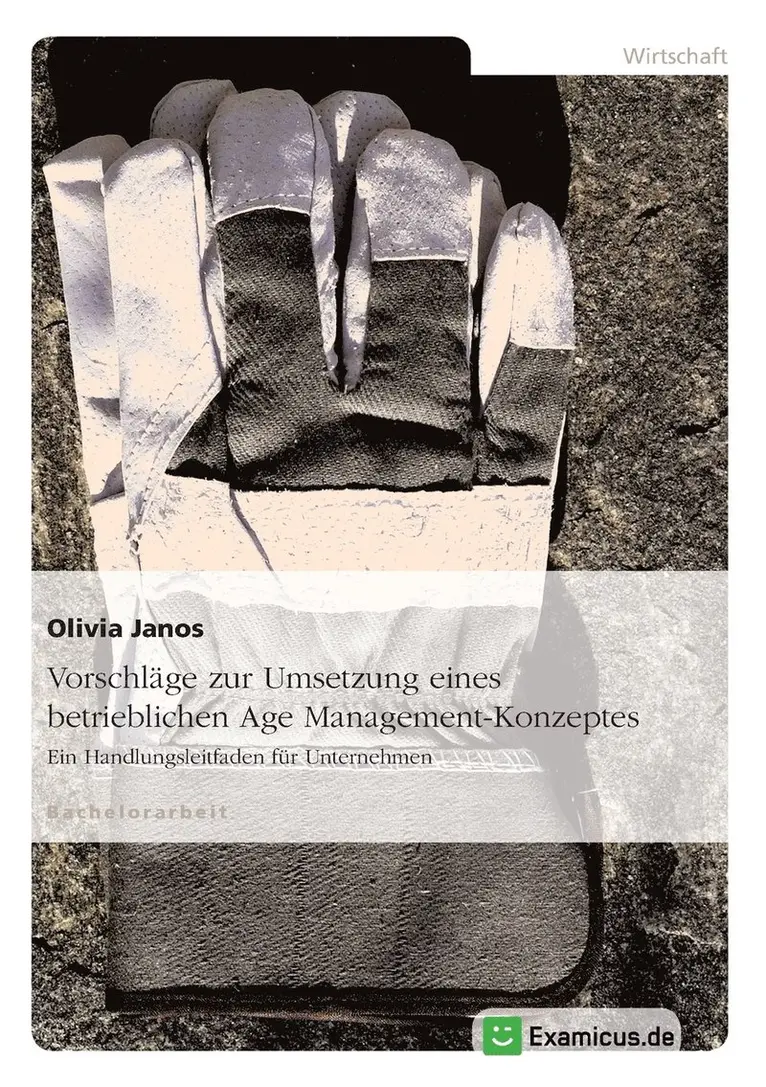Olivia Janos - Vorschläge zur Umsetzung eines betrieblichen Age Management-Konzeptes, Häftad. Tillgänglighet: Lägg i varukorg