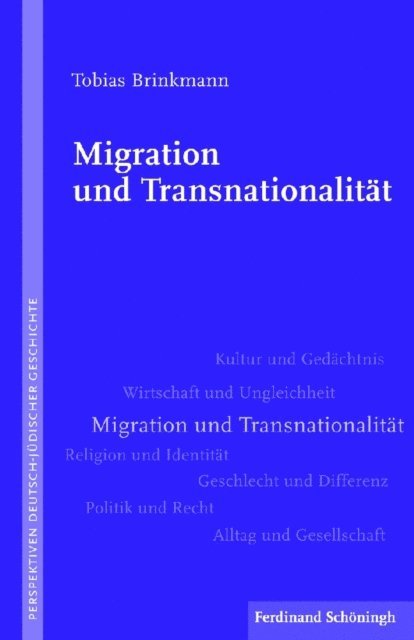 Tobias Brinkmann - Migration und Transnationalität, E-bok. Tillgänglighet: Lägg i varukorg