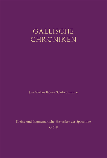 Carlo Scardino, Jan-Markus Kotter - Gallische Chroniken, E-bok