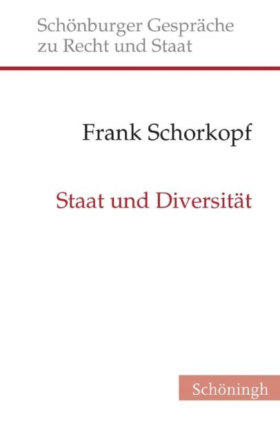 Frank Schorkopf - Staat und Diversität, E-bok