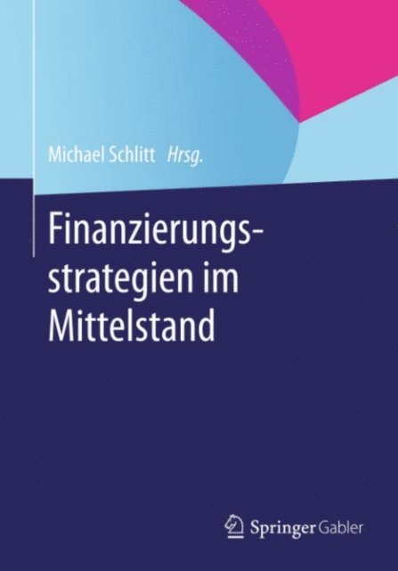 Michael Schlitt - Finanzierungsstrategien im Mittelstand, E-bok
