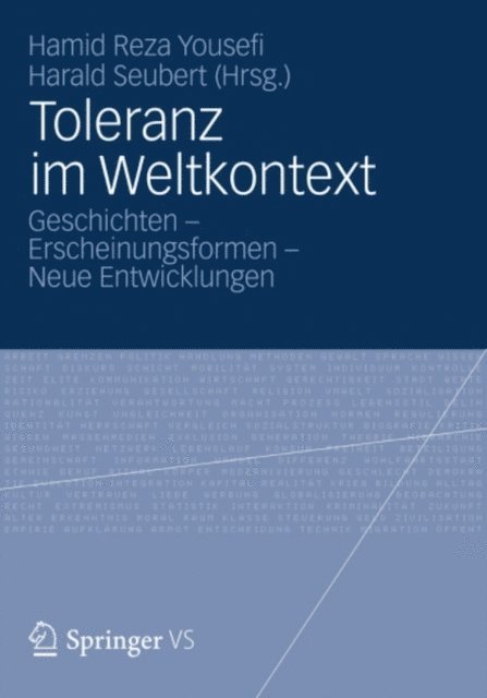 Harald Seubert, Hamid Reza Yousefi - Toleranz im Weltkontext, E-bok