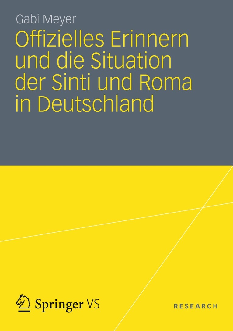 Gabi Meyer - Offizielles Erinnern und die Situation der Sinti und Roma in Deutschland, Häftad