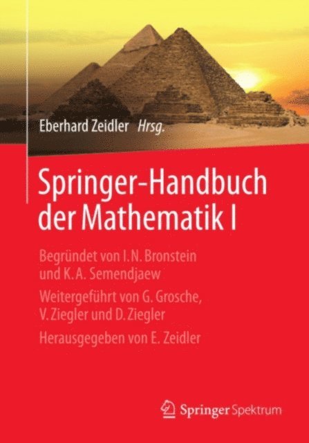 Eberhard Zeidler - Springer-Handbuch der Mathematik I, E-bok