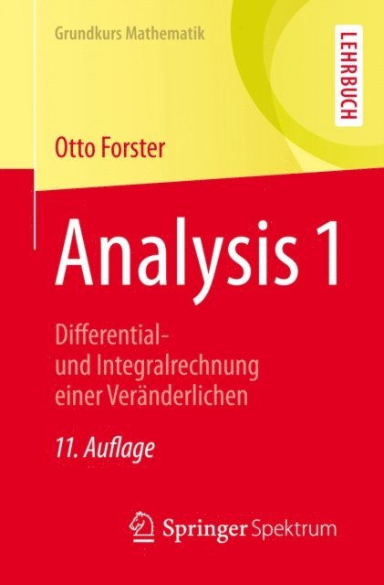 Otto Forster - Analysis 1, E-bok