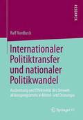 Internationaler Politiktransfer und nationaler Politikwandel