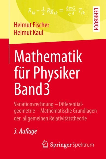 Helmut Kaul, Helmut Fischer - Mathematik für Physiker Band 3, E-bok