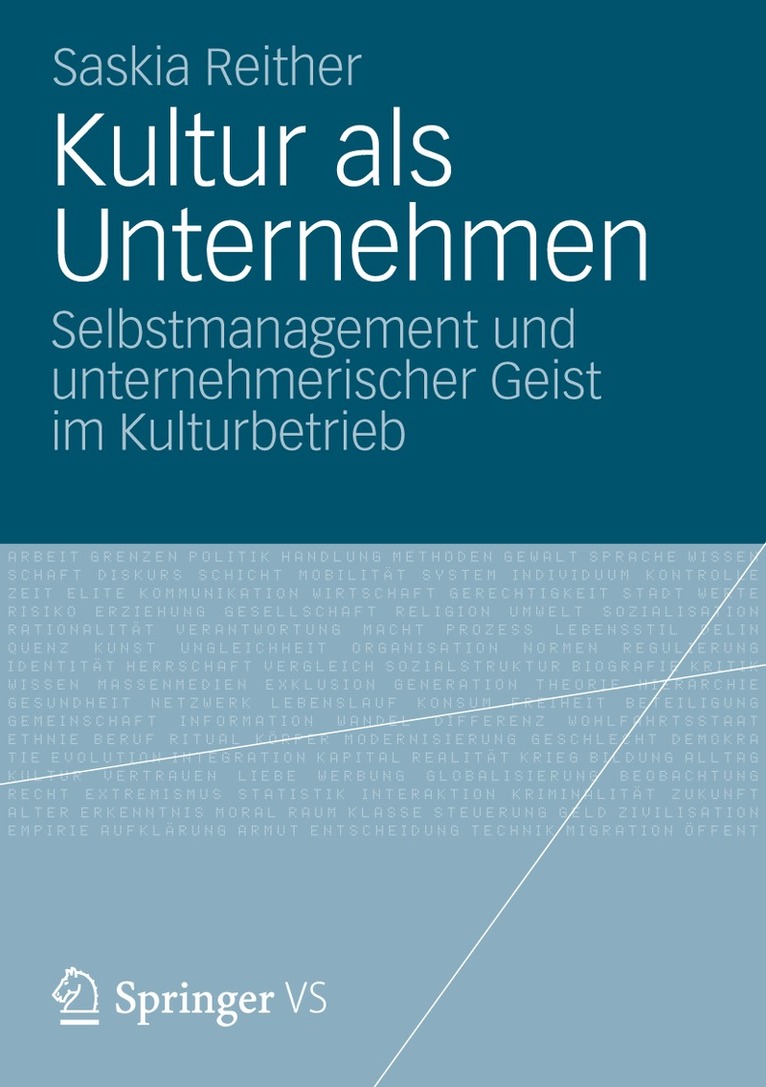 Saskia Reither - Kultur als Unternehmen, Häftad
