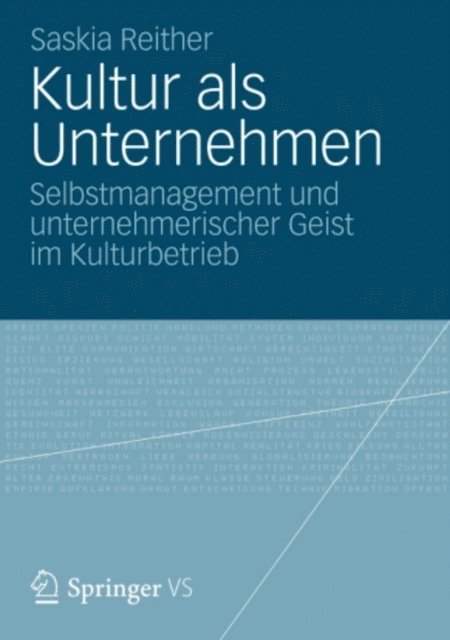 Saskia Reither - Kultur als Unternehmen, E-bok
