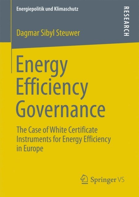 Dagmar Sibyl Steuwer - Energy Efficiency Governance, E-bok