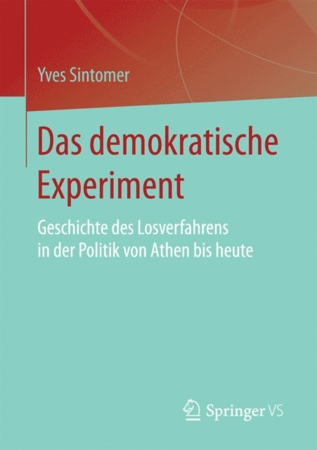 Yves Sintomer - Das demokratische Experiment, E-bok