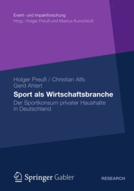 Gerd Ahlert, Christian Alfs, Holger Preu - Sport als Wirtschaftsbranche, E-bok