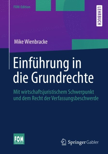 Mike Wienbracke - Einführung in die Grundrechte, E-bok