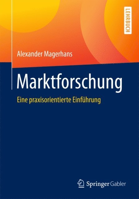 Alexander Magerhans - Marktforschung, E-bok