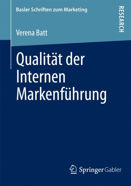 Verena Batt - Qualität der Internen Markenführung, E-bok