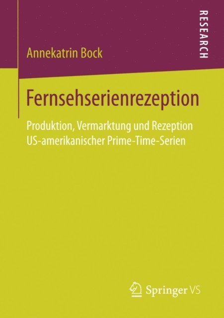 Annekatrin Bock - Fernsehserienrezeption, E-bok