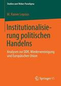 Institutionalisierung politischen Handelns