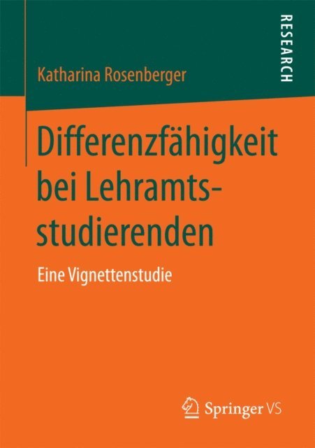 Katharina Rosenberger - Differenzfähigkeit bei Lehramtsstudierenden, E-bok