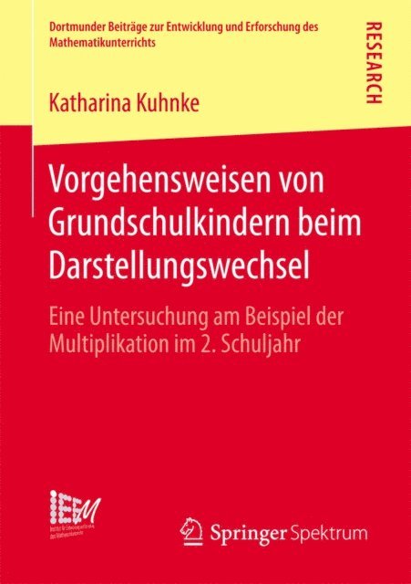 Katharina Kuhnke - Vorgehensweisen von Grundschulkindern beim Darstellungswechsel, E-bok