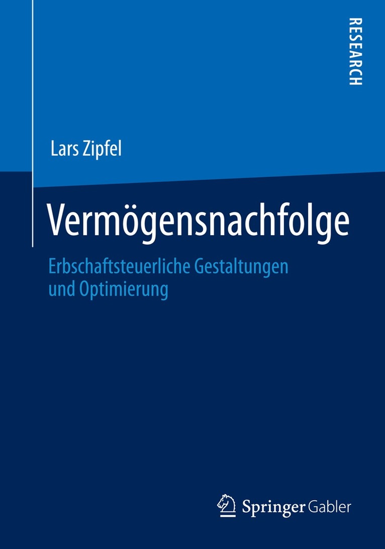 Lars Zipfel - Vermögensnachfolge, Häftad