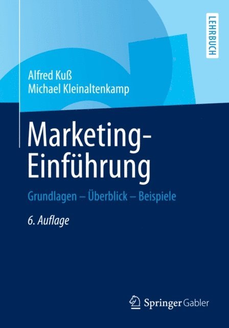 Michael Kleinaltenkamp, Alfred Ku - Marketing-Einführung, E-bok