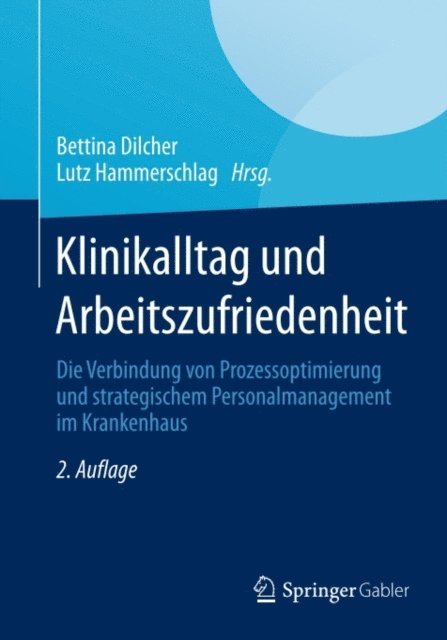 Lutz Hammerschlag, Bettina Dilcher - Klinikalltag und Arbeitszufriedenheit, E-bok