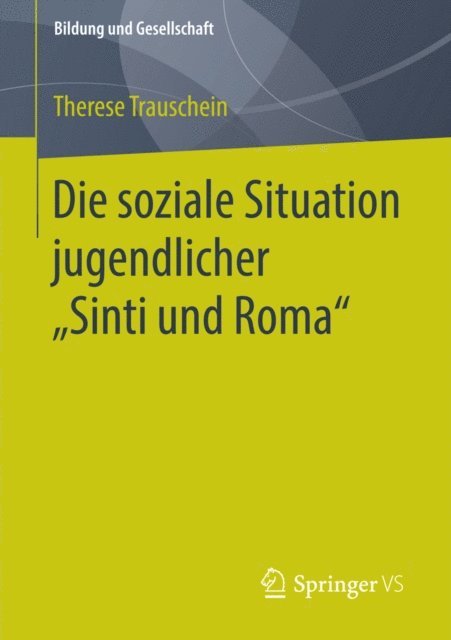 Therese Trauschein - Die soziale Situation jugendlicher „Sinti und Roma“, E-bok