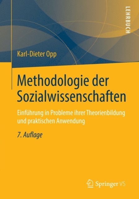 Karl-Dieter Opp - Methodologie der Sozialwissenschaften, E-bok