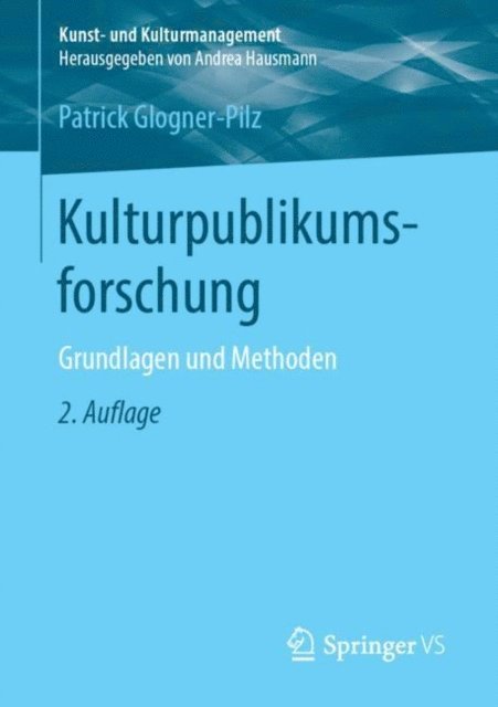 Patrick Glogner-Pilz - Kulturpublikumsforschung, E-bok