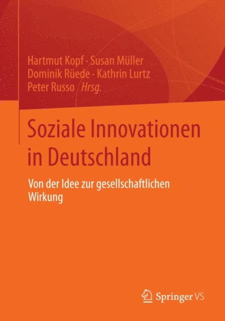 Peter Russo, Kathrin Lurtz, Dominik Ruede, Susan Muller, Hartmut Kopf - Soziale Innovationen in Deutschland, E-bok