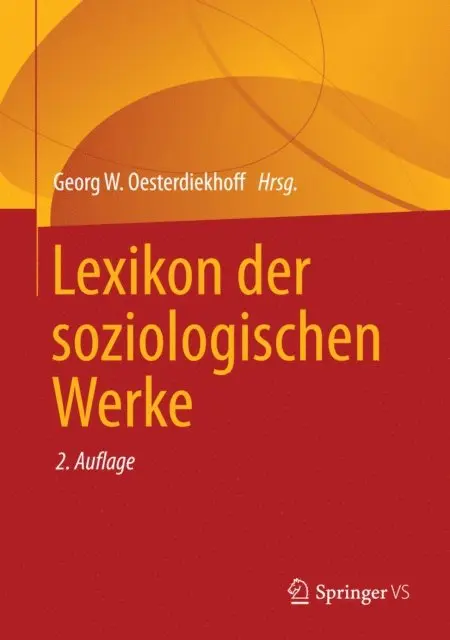 Georg W. Oesterdiekhoff - Lexikon der soziologischen Werke, E-bok. Tillgänglighet: Lägg i varukorg