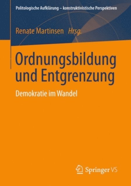 Renate Martinsen - Ordnungsbildung und Entgrenzung, E-bok