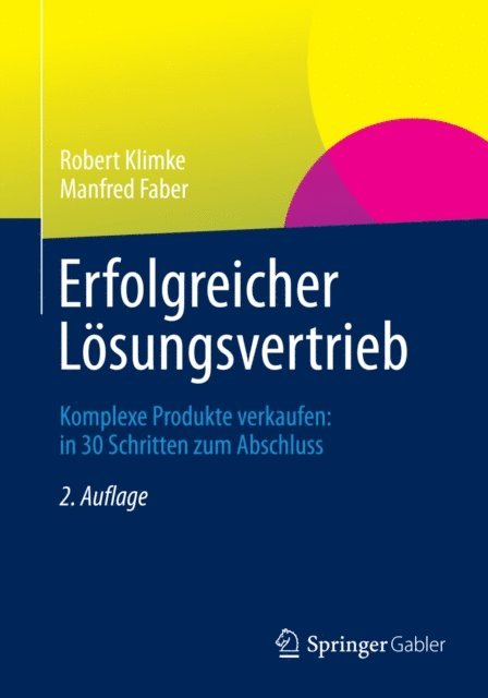 Manfred Faber, Robert Klimke - Erfolgreicher Lösungsvertrieb, E-bok